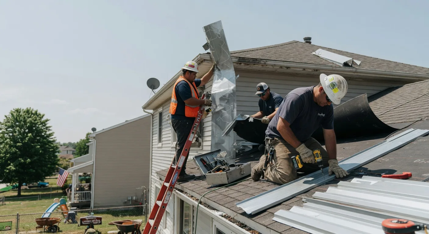 Metal Roof Repair in Mertztown, PA